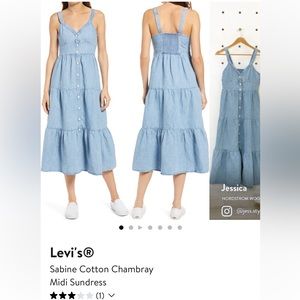 Levi chambray dress